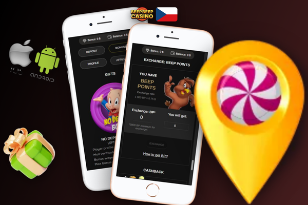 Beep Beep Casino sázka s kurzem 1,80 – splnění podmínek bonusu v mobilní aplikaci