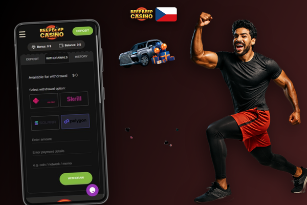 Jak vybrat peníze z Beep Beep Casino – kontrola žádosti před potvrzením