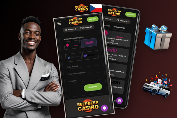 Zdržený výběr peněz v Beep Beep Casino – kontaktuj operátora přes živý chat
